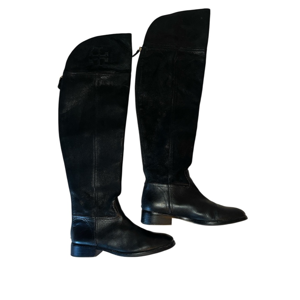 Tory Burch 8 Simone Leather Over The Knee Riding Boots Fall Fashion